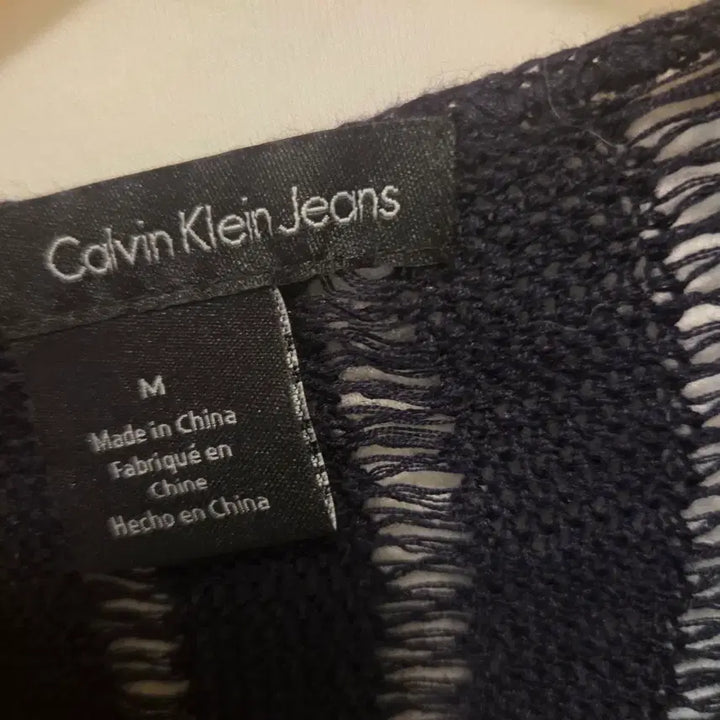 [BUNJANG] Calvin Klein Knit Cardigan / CK 캘빈클라인 반팔 니트 가디건