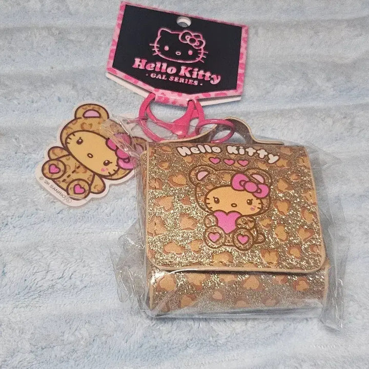 [BUNJANG] Sanrio Hello Kitty Gya-ru Series Brown Ver. Bag Charm Multi-Case Keyring / 산리오 헬로키티 갸루시리즈 백참 멀티케이스 키링 (브라운 ver)