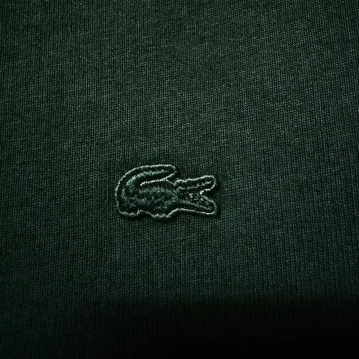 [BUNJANG] Lacoste Training Hooded Zip-up Jacket / [S,90]라코스테 트레이닝 후드집업 자켓 딥그린