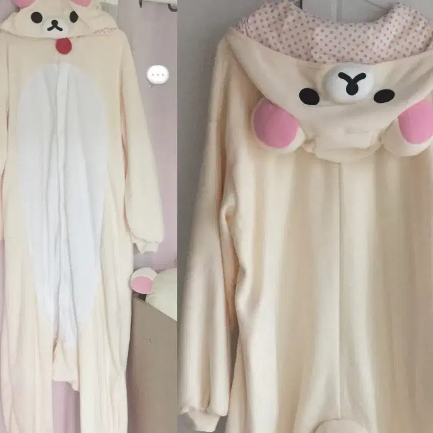 [BUNJANG] San-X Korilakkuma Pajamas Costume / 코리락쿠마 정품 잠옷 파자마 캐릭터 인형옷 졸업사진 대여 산엑스 리락쿠마