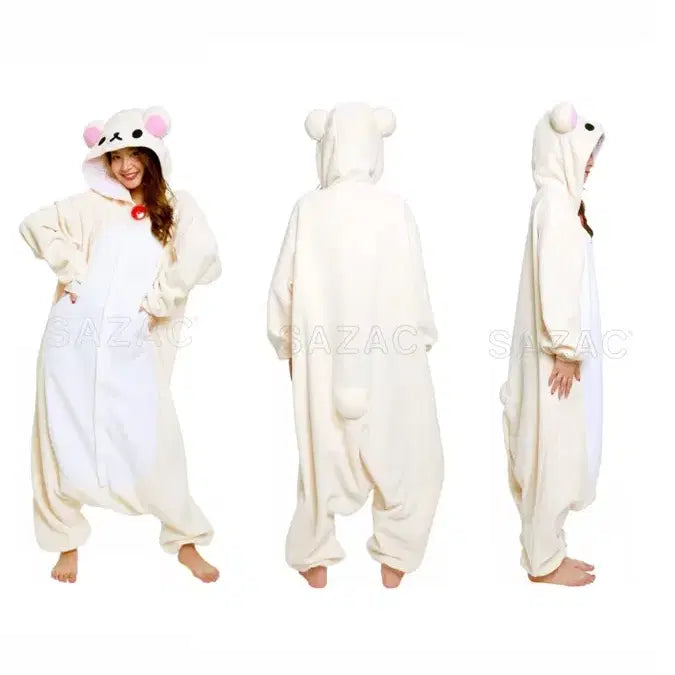 [BUNJANG] San-X Korilakkuma Pajamas Costume / 코리락쿠마 정품 잠옷 파자마 캐릭터 인형옷 졸업사진 대여 산엑스 리락쿠마