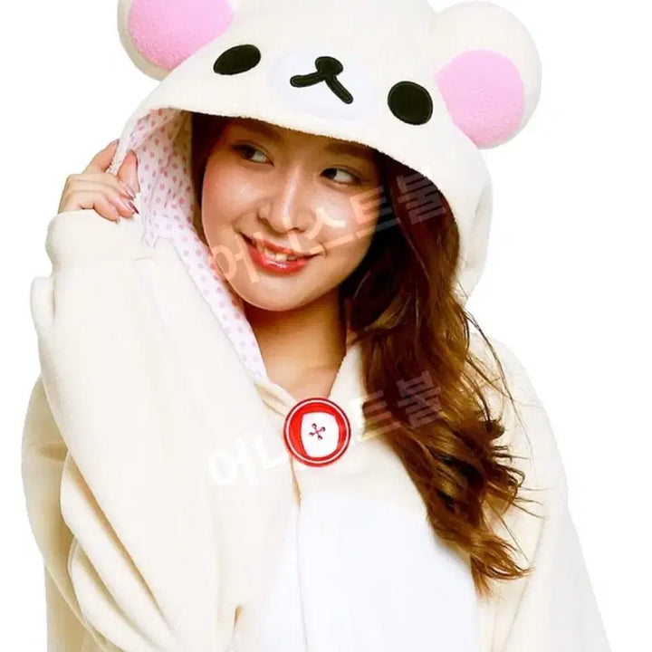 [BUNJANG] San-X Korilakkuma Pajamas Costume / 코리락쿠마 정품 잠옷 파자마 캐릭터 인형옷 졸업사진 대여 산엑스 리락쿠마