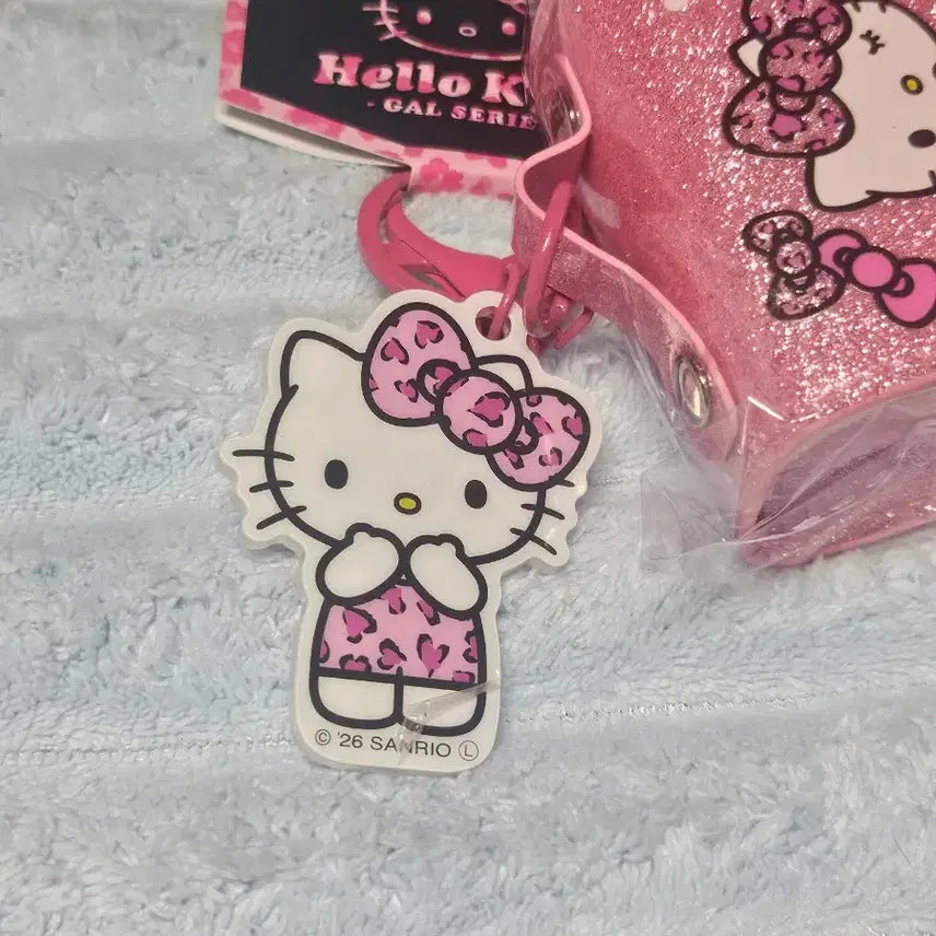[BUNJANG] Sanrio Hello Kitty Gya-ru Series 백참 Multi Case Keyring (Pink) / 산리오 헬로키티 갸루시리즈 백참 멀티케이스 키링 (핑크 ver)
