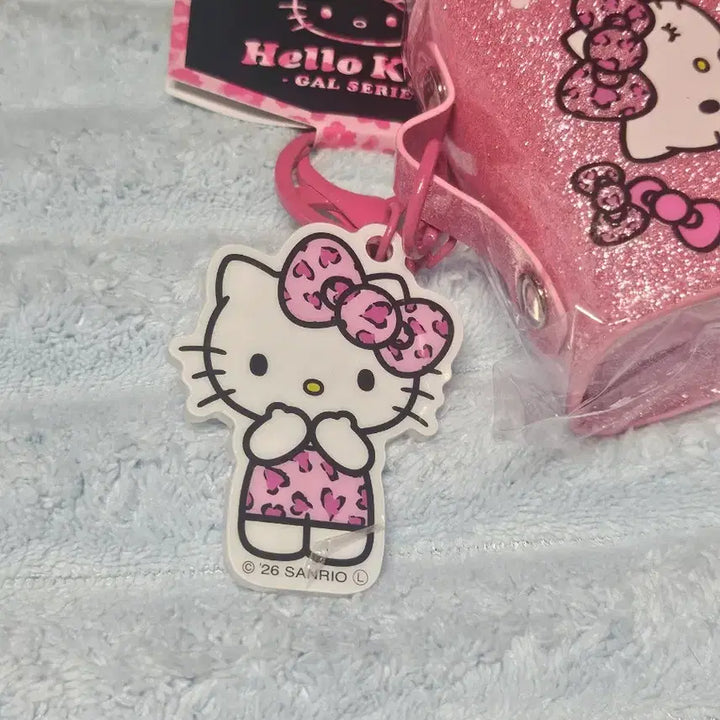 [BUNJANG] Sanrio Hello Kitty Gya-ru Series 백참 Multi Case Keyring (Pink) / 산리오 헬로키티 갸루시리즈 백참 멀티케이스 키링 (핑크 ver)