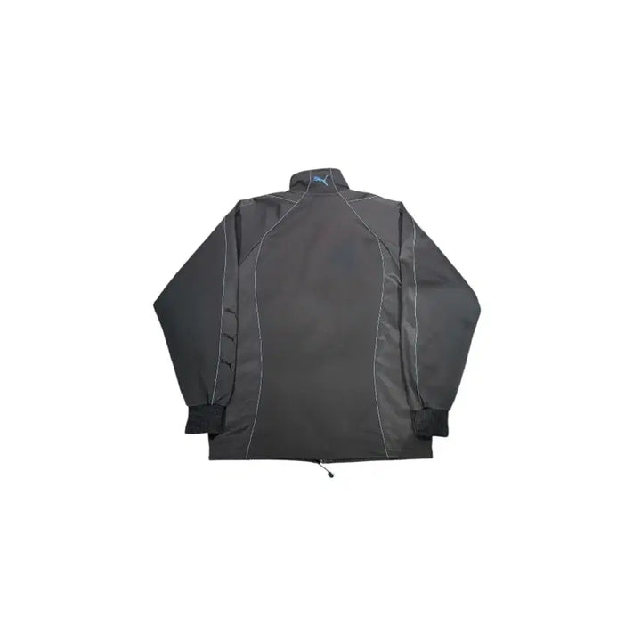 [BUNJANG] Puma Charcoal Oversized Logo Track Top Jacket M / 푸마 차콜 오버핏 로고 올드스쿨 트랙탑 져지 M