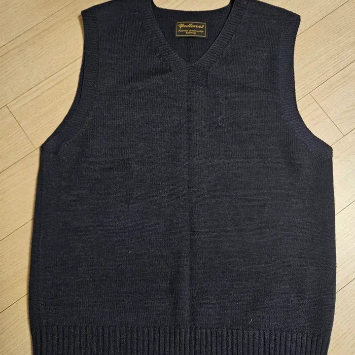 [BUNJANG] Needlework Military Knit Vest / 니들워크 밀리터리 니트베스트