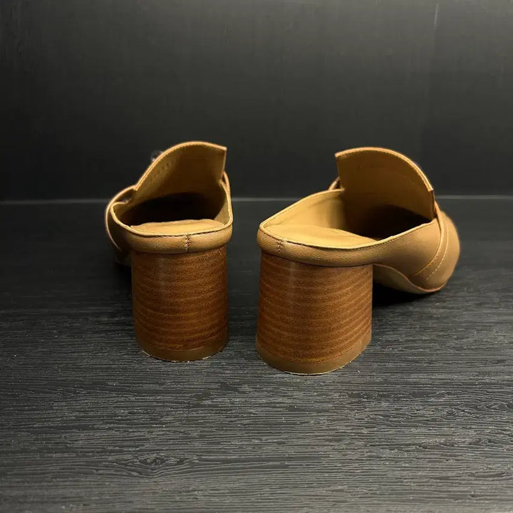 [BUNJANG] Hermès Kelly Buckle Blossom Mules / 에르메스 켈리 버클 블라썸 뮬