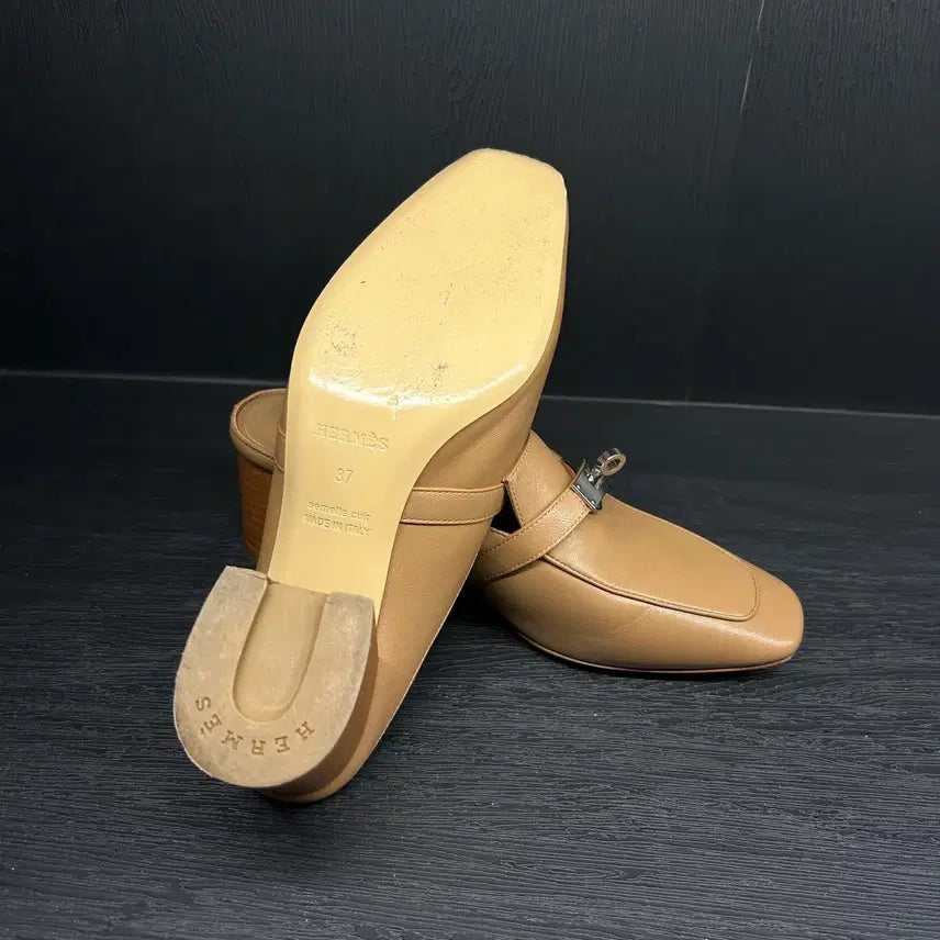 [BUNJANG] Hermès Kelly Buckle Blossom Mules / 에르메스 켈리 버클 블라썸 뮬
