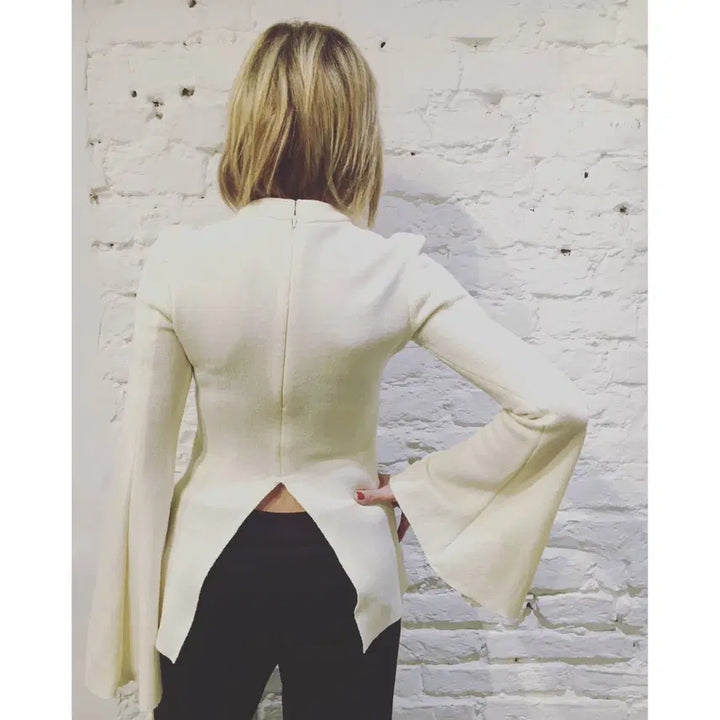 [BUNJANG] Ellery XS Bell Sleeve Blouse / 엘러리 Ellery 0 XS 44 블라우스 W-긴팔-318