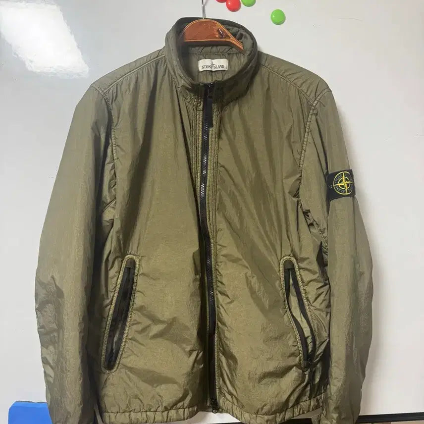 [BUNJANG] Stone Island Crinkle Reps Nylon Jacket / 스톤 아일랜드 크링클랩스 나일론 자켓 l