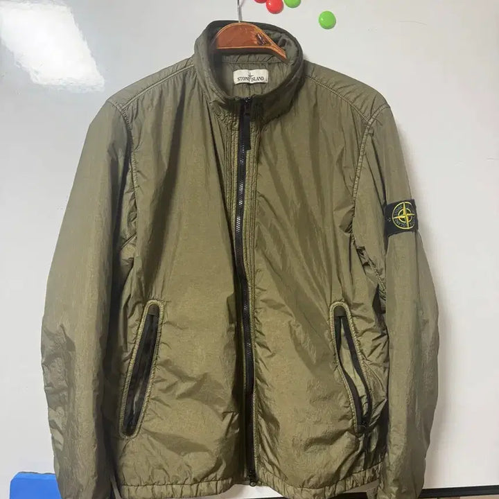 [BUNJANG] Stone Island Crinkle Reps Nylon Jacket / 스톤 아일랜드 크링클랩스 나일론 자켓 l