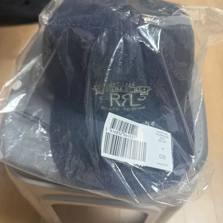 [SOLD OUT] RRL 랜치 로고 데님 볼캡