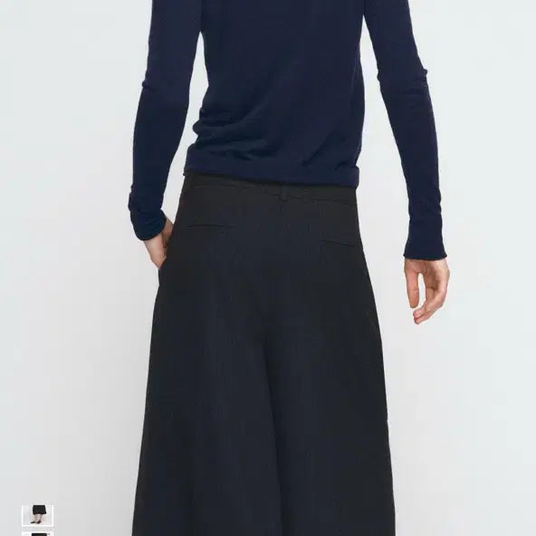 [BUNJANG] ZARA Soft Long Bermuda Pants Gray L / 자라 소프트 롱 버뮤다 팬츠 그레이 L