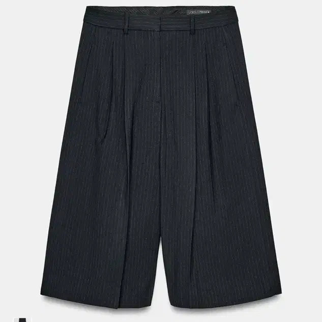 [BUNJANG] ZARA Soft Long Bermuda Pants Gray L / 자라 소프트 롱 버뮤다 팬츠 그레이 L