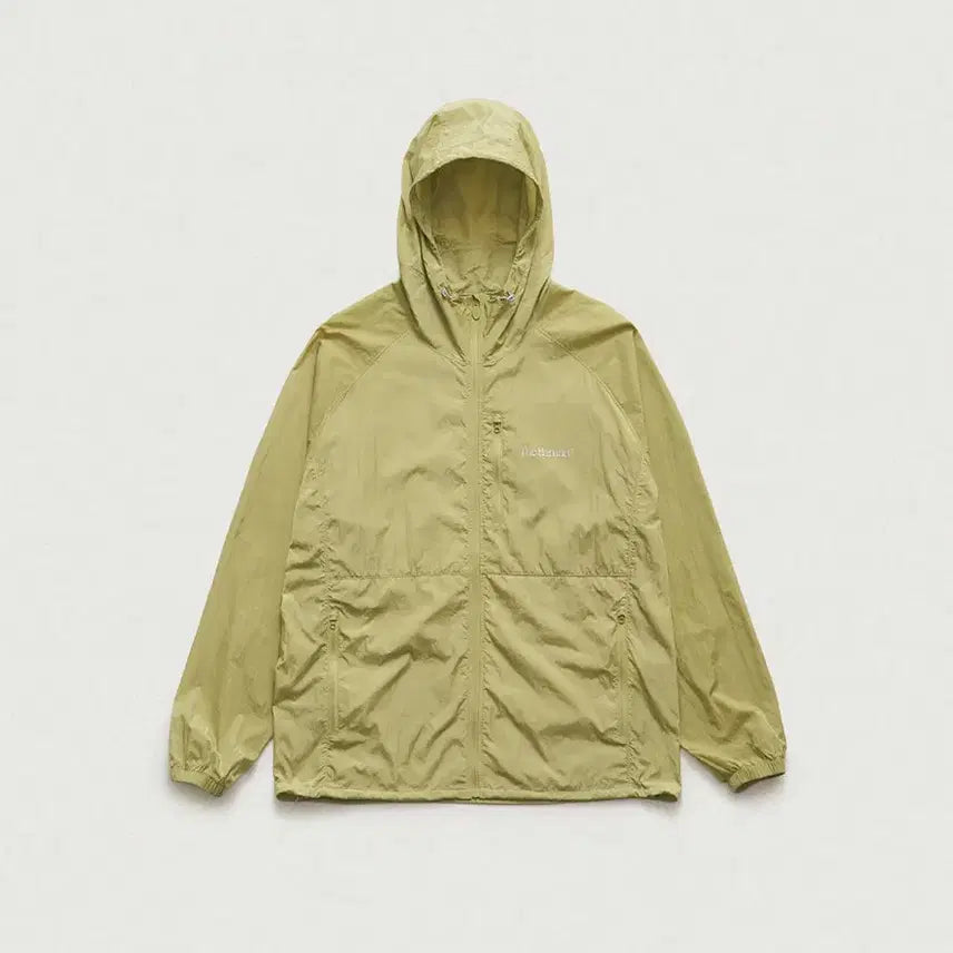 [BUNJANG] The Barnet Oversized Windbreaker Olive Jacket / 더바넷 오버사이즈 바람막이 올리브