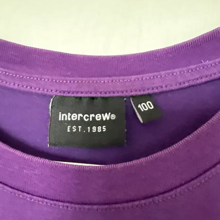 [BUNJANG] Intercrew Lovely Baby Print Half Sleeve T-shirt / Intercrew 러블리베이비 프린트 반필티