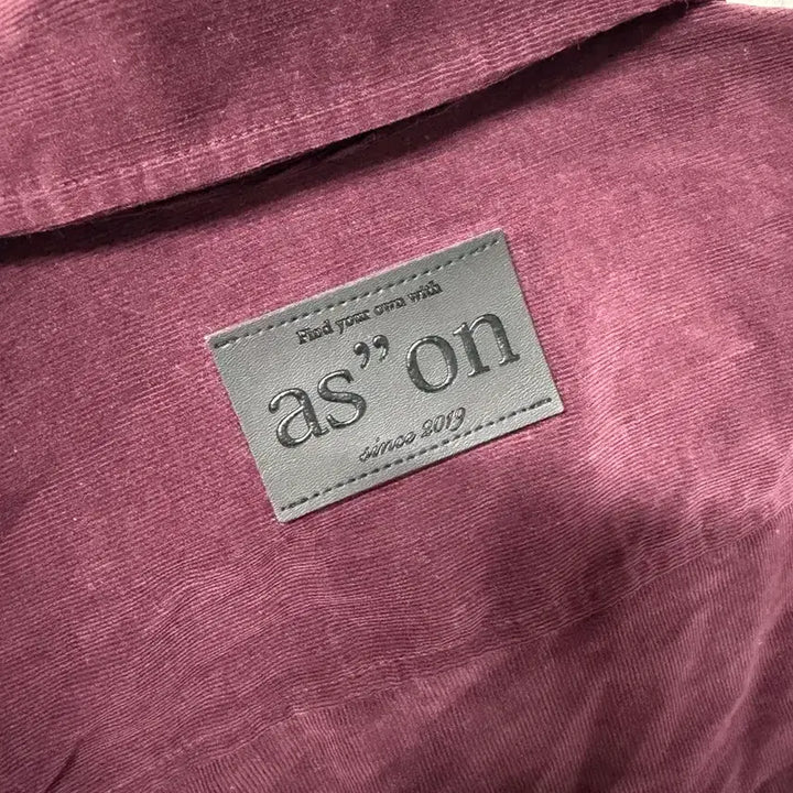 [BUNJANG] As On Zenith Corduroy Shirt / 애즈온 제니스 코듀로이셔츠