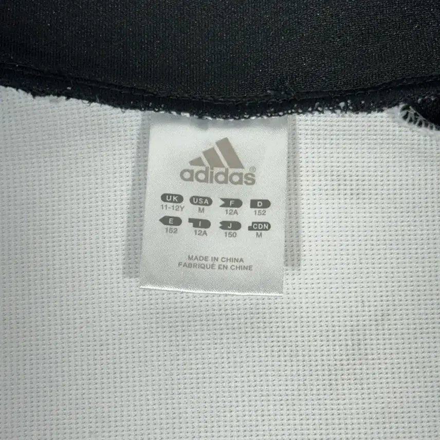[BUNJANG] Adidas White Black Pink Y2K Track Top Jacket / 아디다스 화이트 블랙 딸기우유 핑크 삼선 딱붙핏 y2K 트랙탑 져지