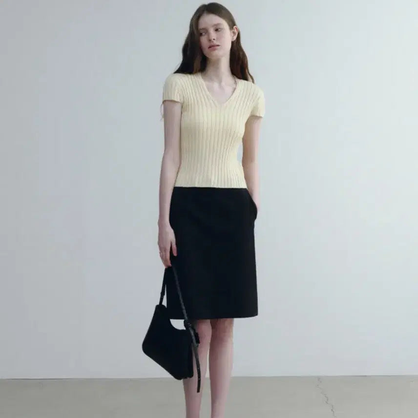 [BUNJANG] Foryouon Midi Skirt Black / 포유온 미디스커트 블랙 판매합니다