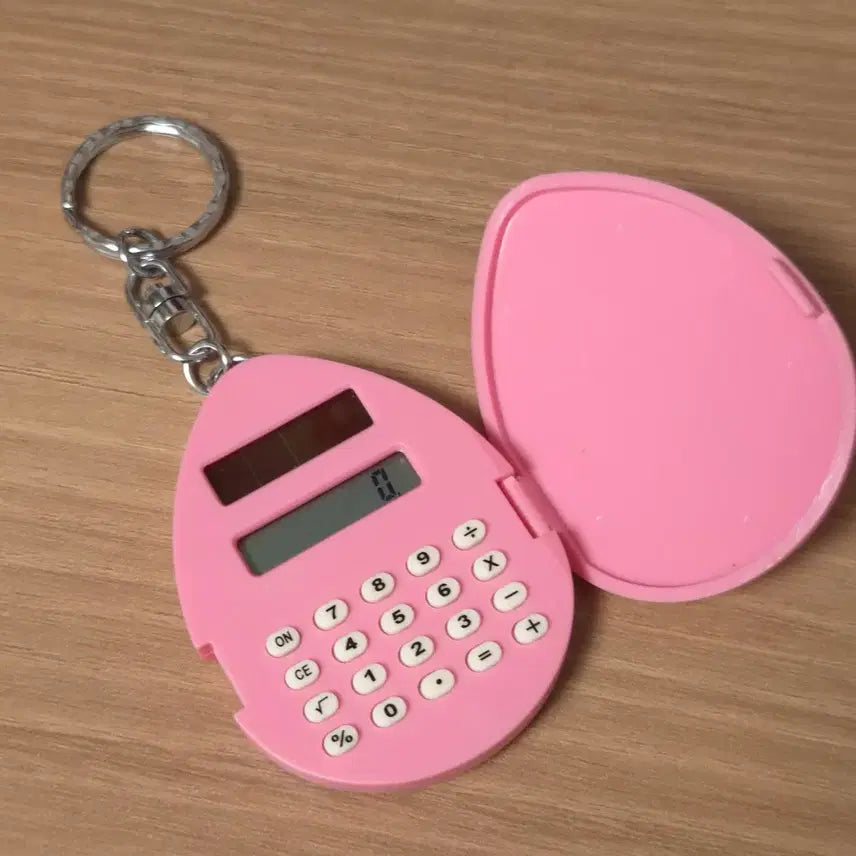 [BUNJANG] Hello Kitty 97s Calculator Keyring &amp; Memo Pad Set / [작동O] 고전 키티 97s 계산기 키링 메모지 세트 헬로키티 레어 희귀