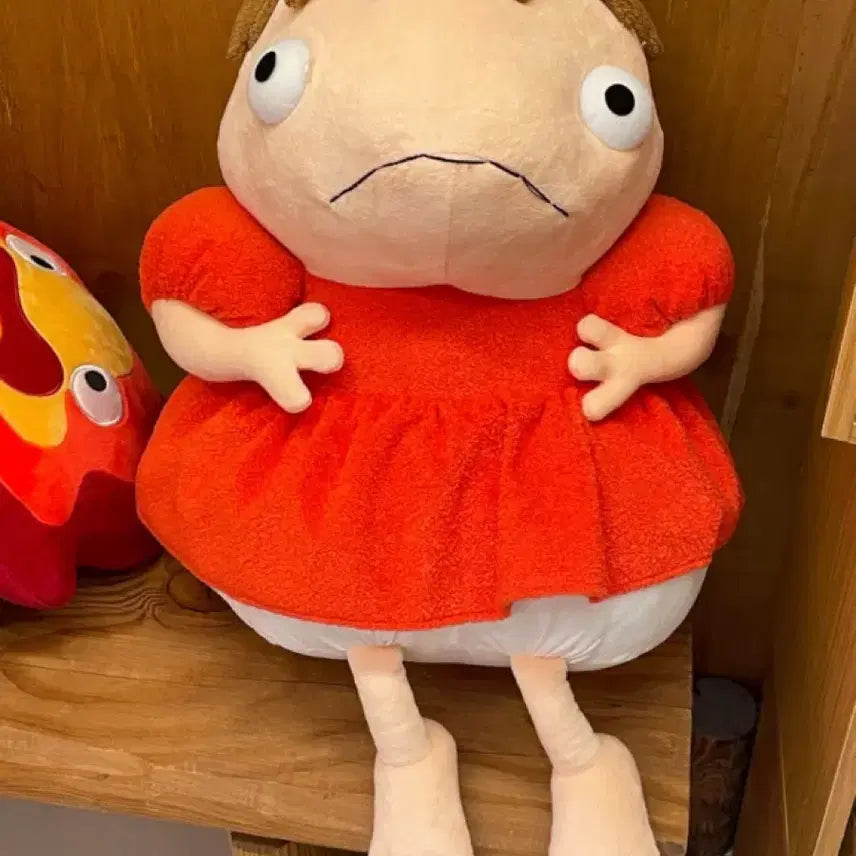 [SOLD OUT] 지브리 고전 벼랑 위의 포뇨 반어 대형 인형