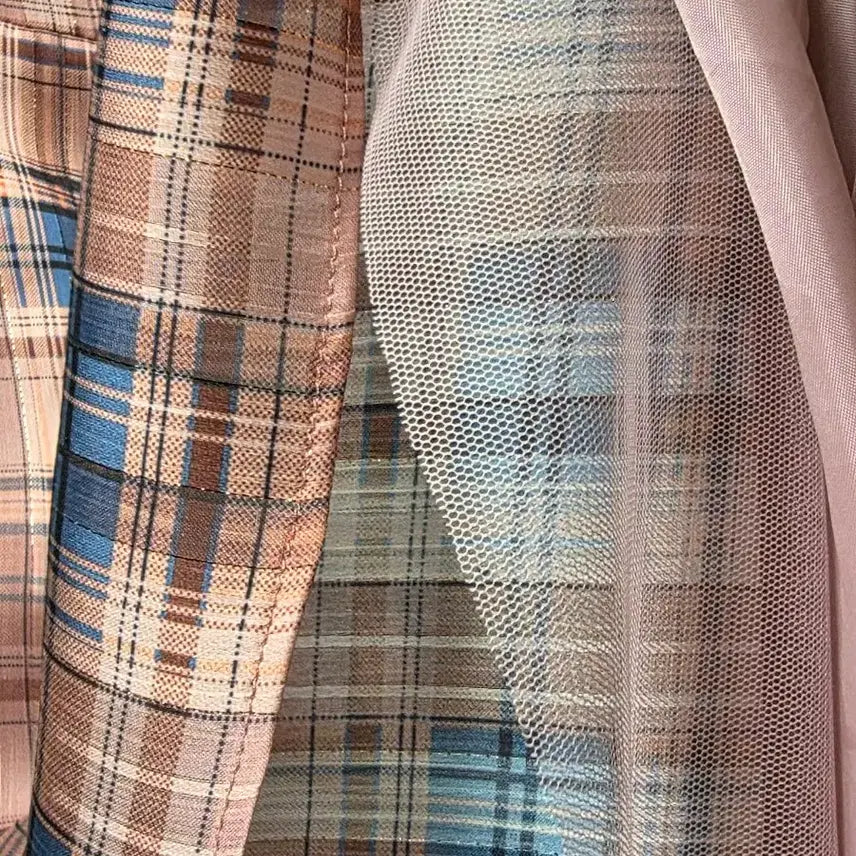 [BUNJANG] Mojo S.phine Premium Check Dress / 모조에스핀