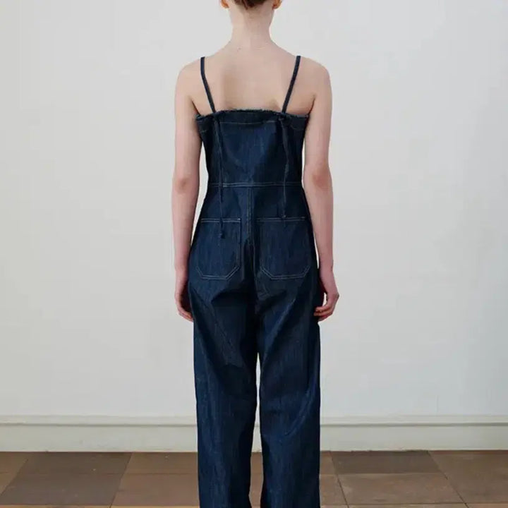 [BUNJANG] Ourcamoes 901 Rough Denim Jumpsuit / (텍O 새상품) 아워코모스 901 rough denim jumpsuit