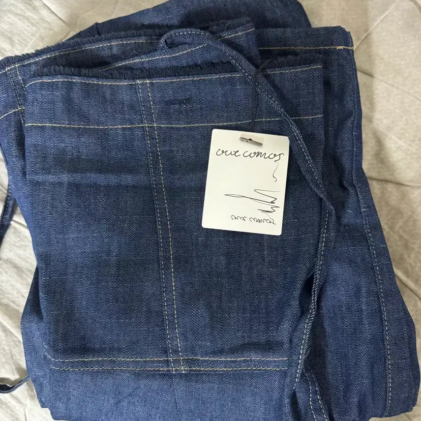 [BUNJANG] Ourcamoes 901 Rough Denim Jumpsuit / (텍O 새상품) 아워코모스 901 rough denim jumpsuit