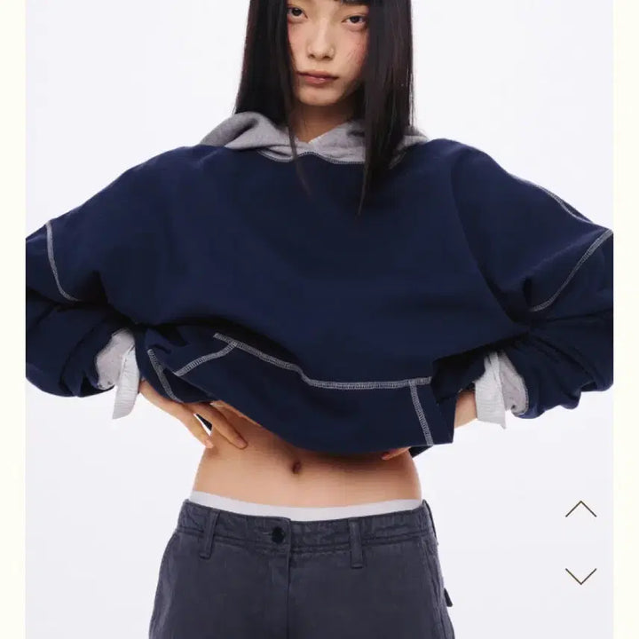 [SOLD OUT] RIBBONBIT 리본빗 해리후디 네이비
