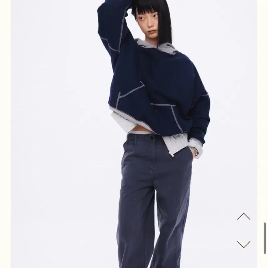 [SOLD OUT] RIBBONBIT 리본빗 해리후디 네이비