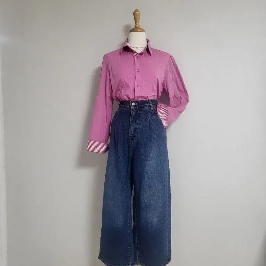 [BUNJANG] BangBang Cotton Spandex Shirt [M] / 뱅뱅 면스판난방[90/M]