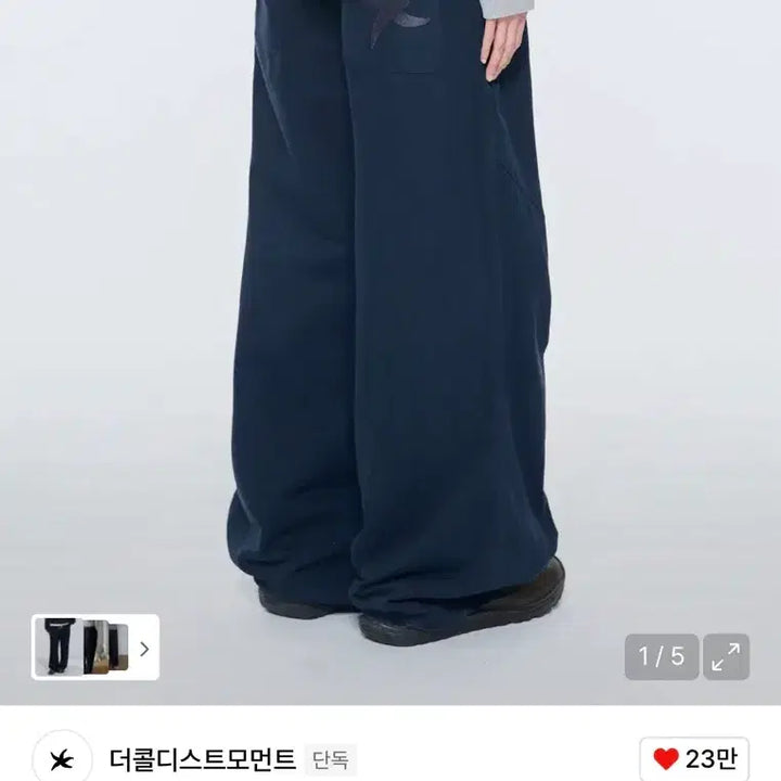 [BUNJANG] The Coldest Moment Navy Pants M Size / 새상품) 더콜디스트모먼트 네이비 팬츠 M (마지막 가격내림)