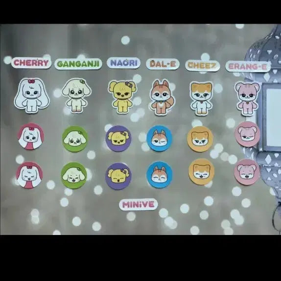 [BUNJANG] IVE Mini B Sticker Pack / 아이브 미니브 스티커 팩