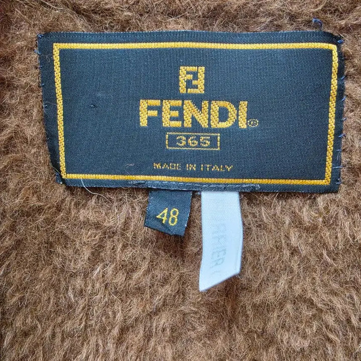 [BUNJANG] Fendi Alpaca Long Coat / (정품)펜디 브라운 알파카 여성 롱 코트