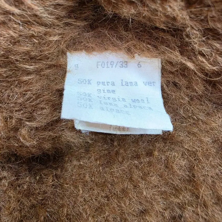 [BUNJANG] Fendi Alpaca Long Coat / (정품)펜디 브라운 알파카 여성 롱 코트