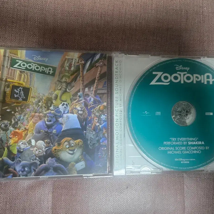 [BUNJANG] Disney Zootopia OST CD / 디즈니 주토피아 OST CD