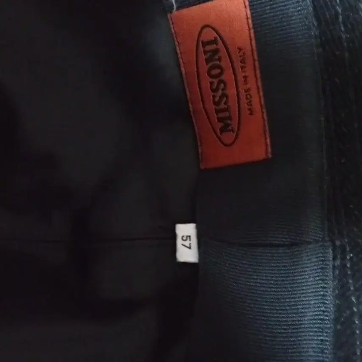 [BUNJANG] Missoni Black Cap 57 Size / 새상품/미쏘니 블랙 모자 57사이즈