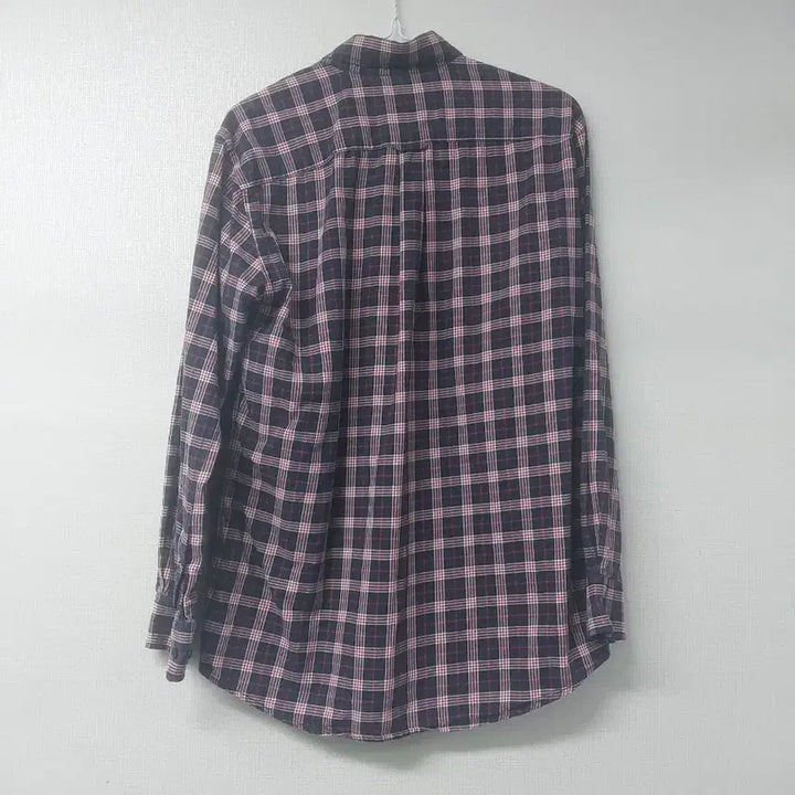 [BUNJANG] Lacoste Checkered Long Sleeve Shirt / 라코스테 체크 긴팔 셔츠 남방 95