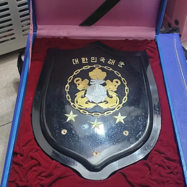 [BUNJANG] Korean Navy Vice Admiral Commemorative Plaque / 수집 / 밀리터리 해군 쓰리스타 중장 기념패 한점팝니다.