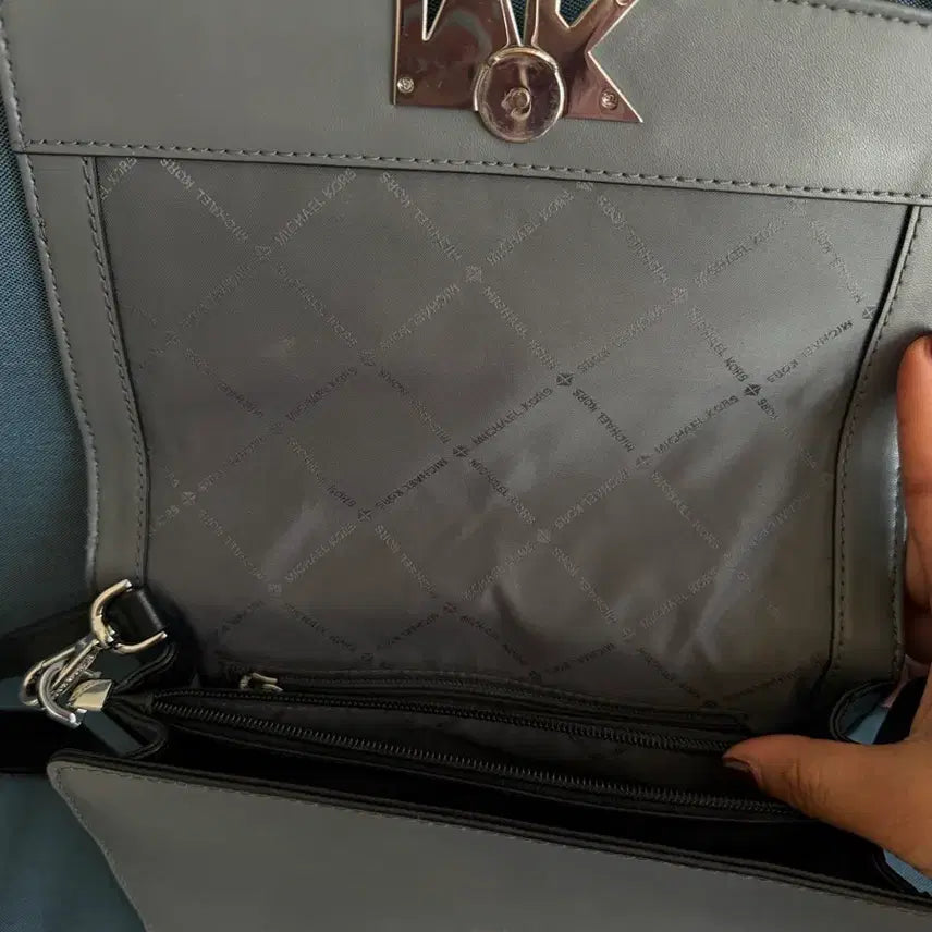 [BUNJANG] Michael Kors MK Tri-Color Crossbody Bag / 마이클코어스 MK 삼색 크로스백