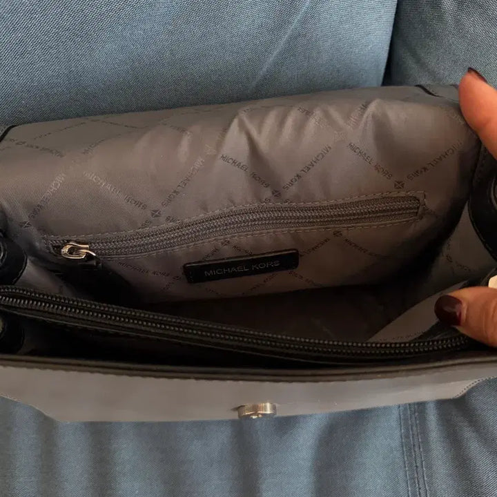 [BUNJANG] Michael Kors MK Tri-Color Crossbody Bag / 마이클코어스 MK 삼색 크로스백