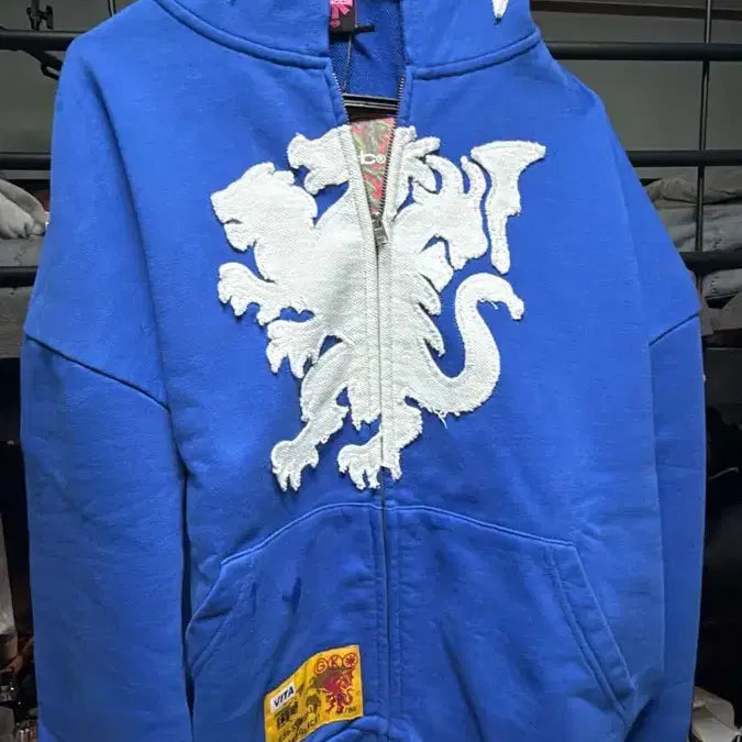 [BUNJANG] Kimi Jerri Hooded Zip-up / 키미저리 후드집업
