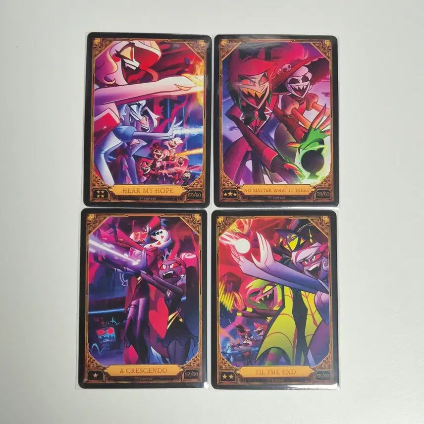 [BUNJANG] Has Been Hotel Hear My Hope Trading Card Full Set (Non-Foil) / 해즈빈호텔 트레카 Hear my hope 풀세트 논포일 트레이딩