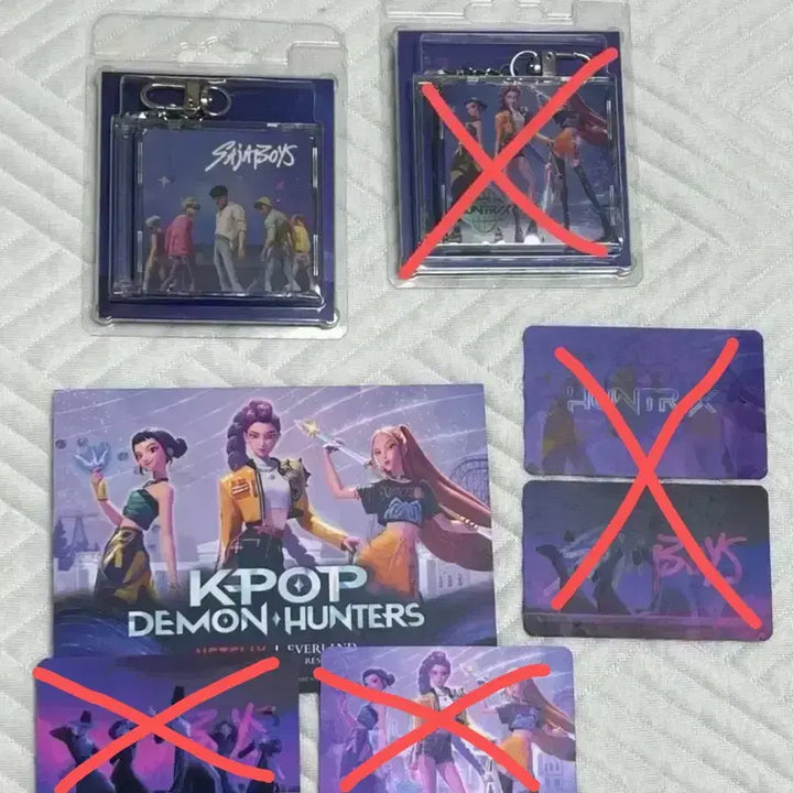 [BUNJANG] Hyntryx Lion Boyz K-Pop Demon Hunters Everland Lenticular / 헌트릭스 사자보이즈 케데헌 케이팝데몬헌터스 에버랜드 렌티큘러
