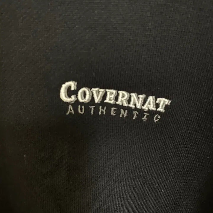 [BUNJANG] Covernat Oversized Hoodie Zip-up Black / [L]A급 커버낫 오버핏 후드집업 블랙