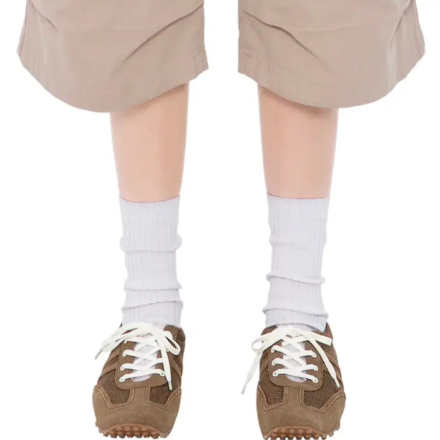 [BUNJANG] Stand Oil Morrow Square Sneakers Brown / 스탠드오일 머로우 스퀘어 스니커즈 브라운