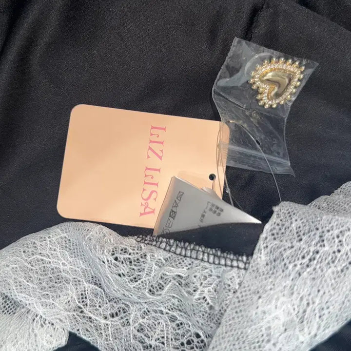 [SOLD OUT] 리즈리사 깅엄 체크 서스펜더 스카판 블랙 지뢰계 양산형 양지뢰