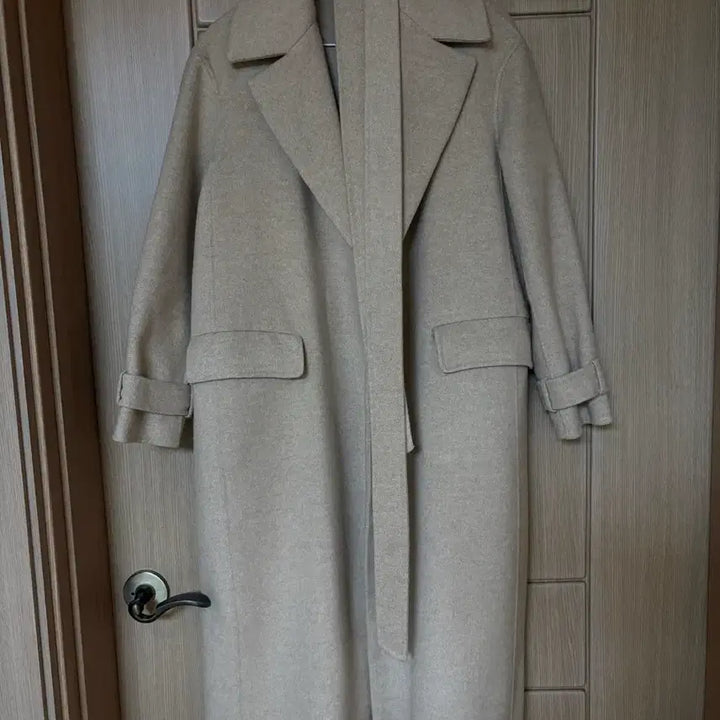 [BUNJANG] SISTINA Long Coat Beige / SISTINA 롱코트 베이지