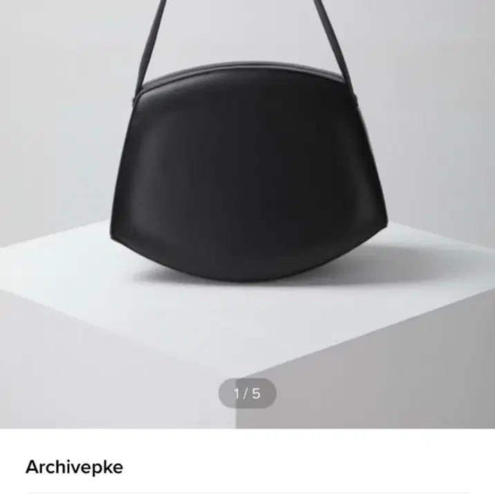[BUNJANG] Archivepke Shell Shoulder Bag Lambskin / 아카이브앱크 쉘 숄더백 양가죽