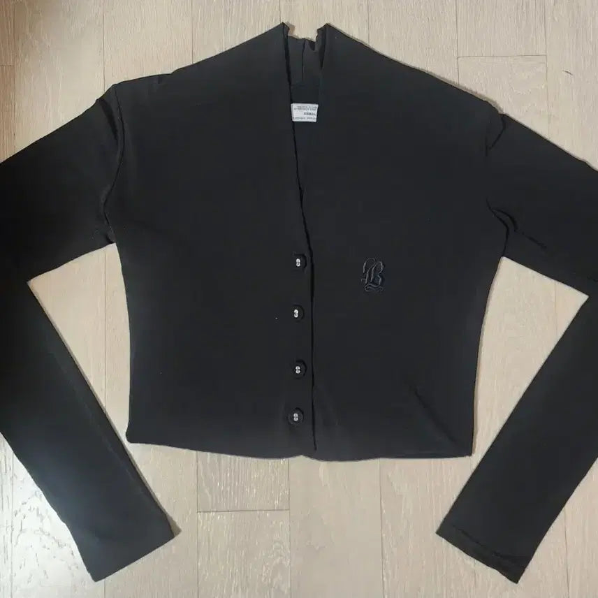 [BUNJANG] Badblood Ego Crop Cardigan XS Black / 배드블러드 에고 크롭 가디건 XS 블랙